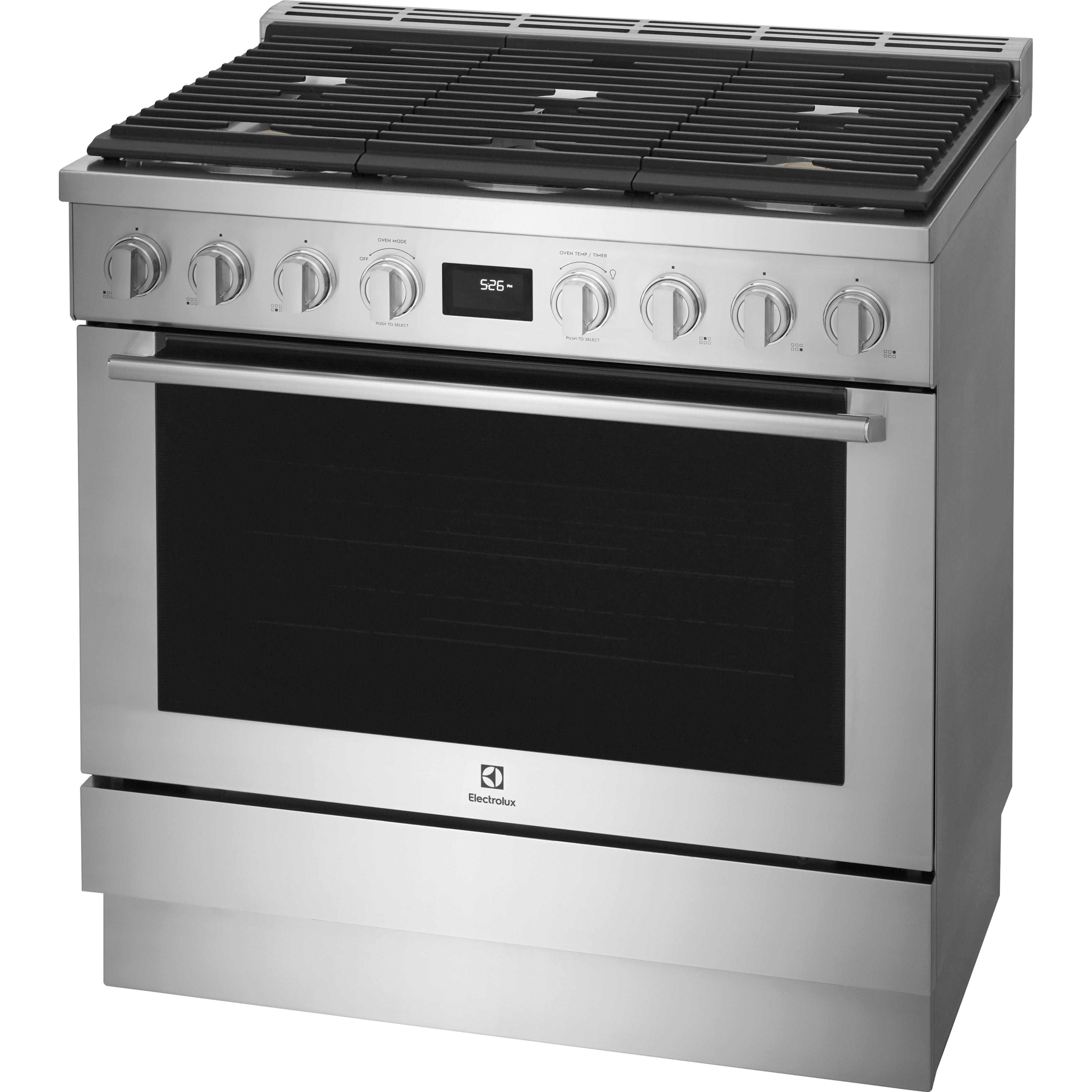 Electrolux 36-inch Dual-Fuel Freestanding Range ECFD3668AS IMAGE 11