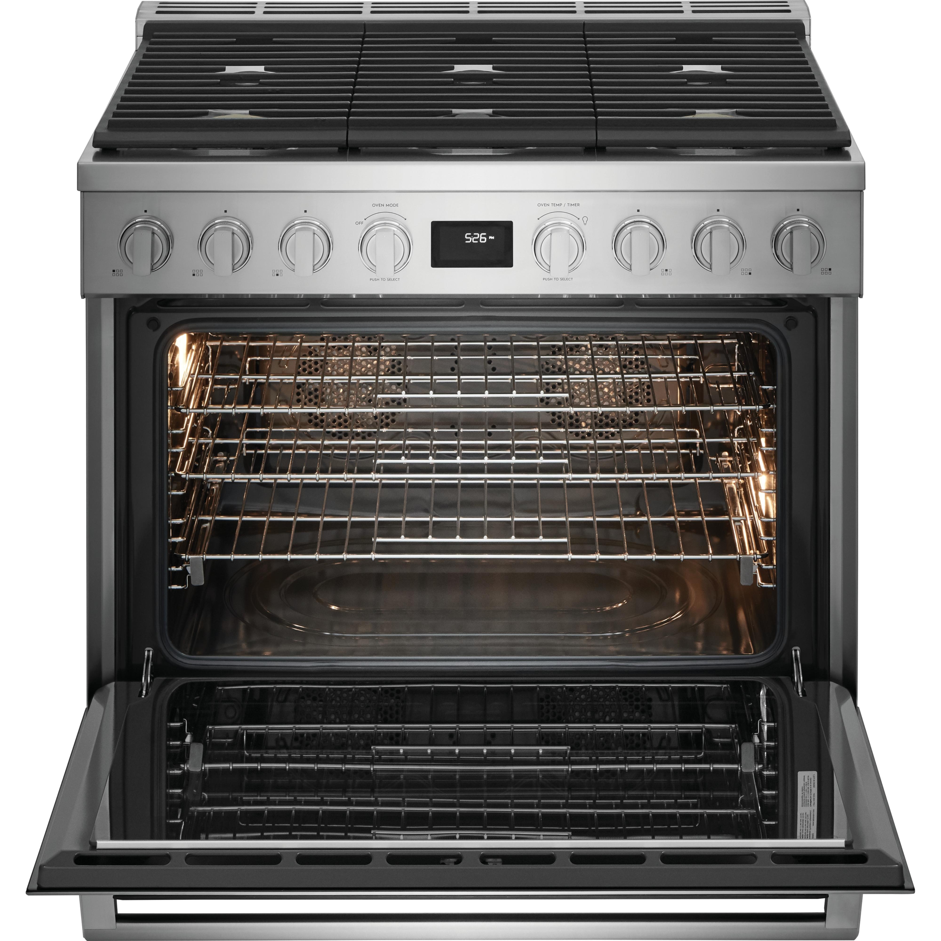 Electrolux 36-inch Dual-Fuel Freestanding Range ECFD3668AS IMAGE 6