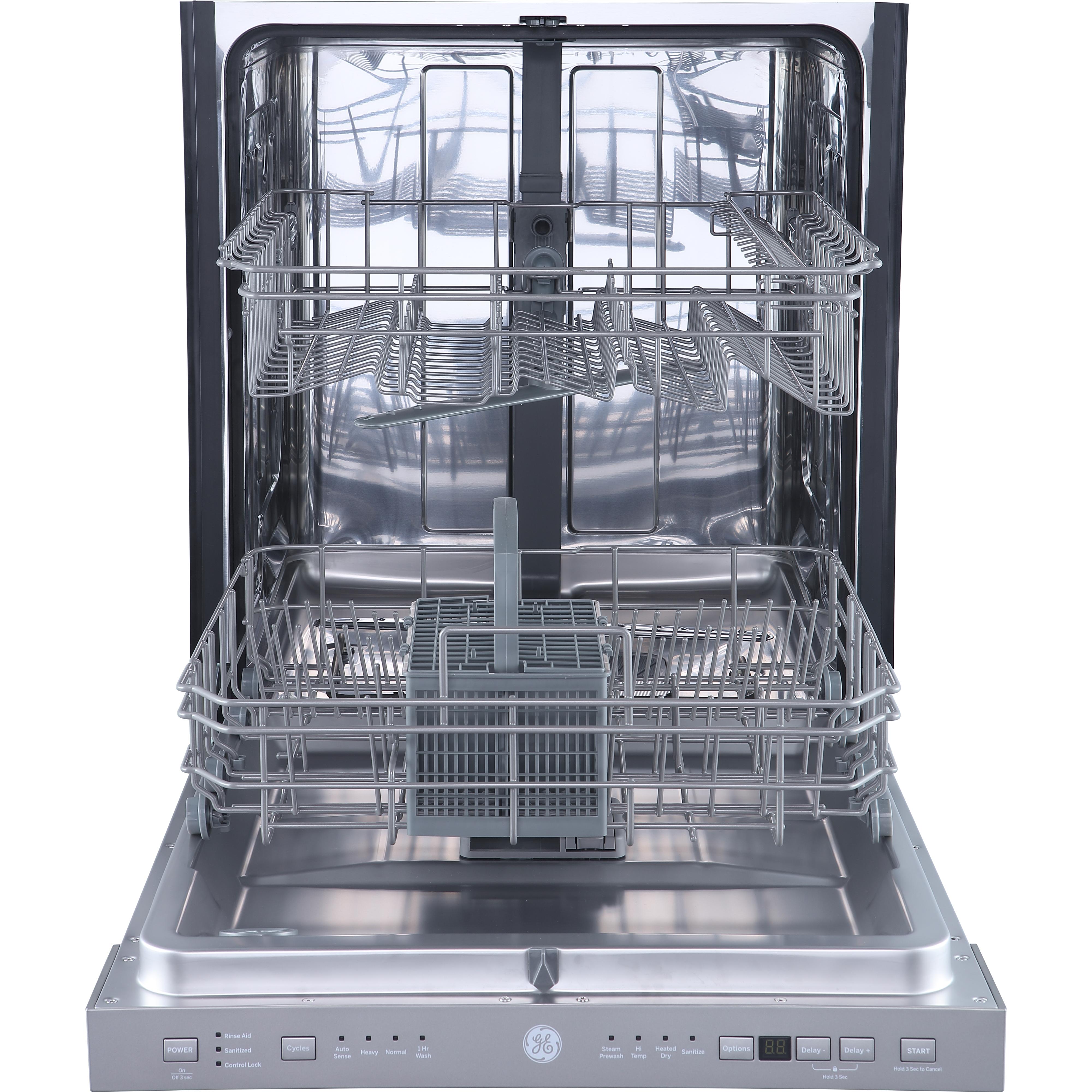 GE 24-inch Built-in Dishwasher with Steam Prewash GBP534SSPSS IMAGE 2