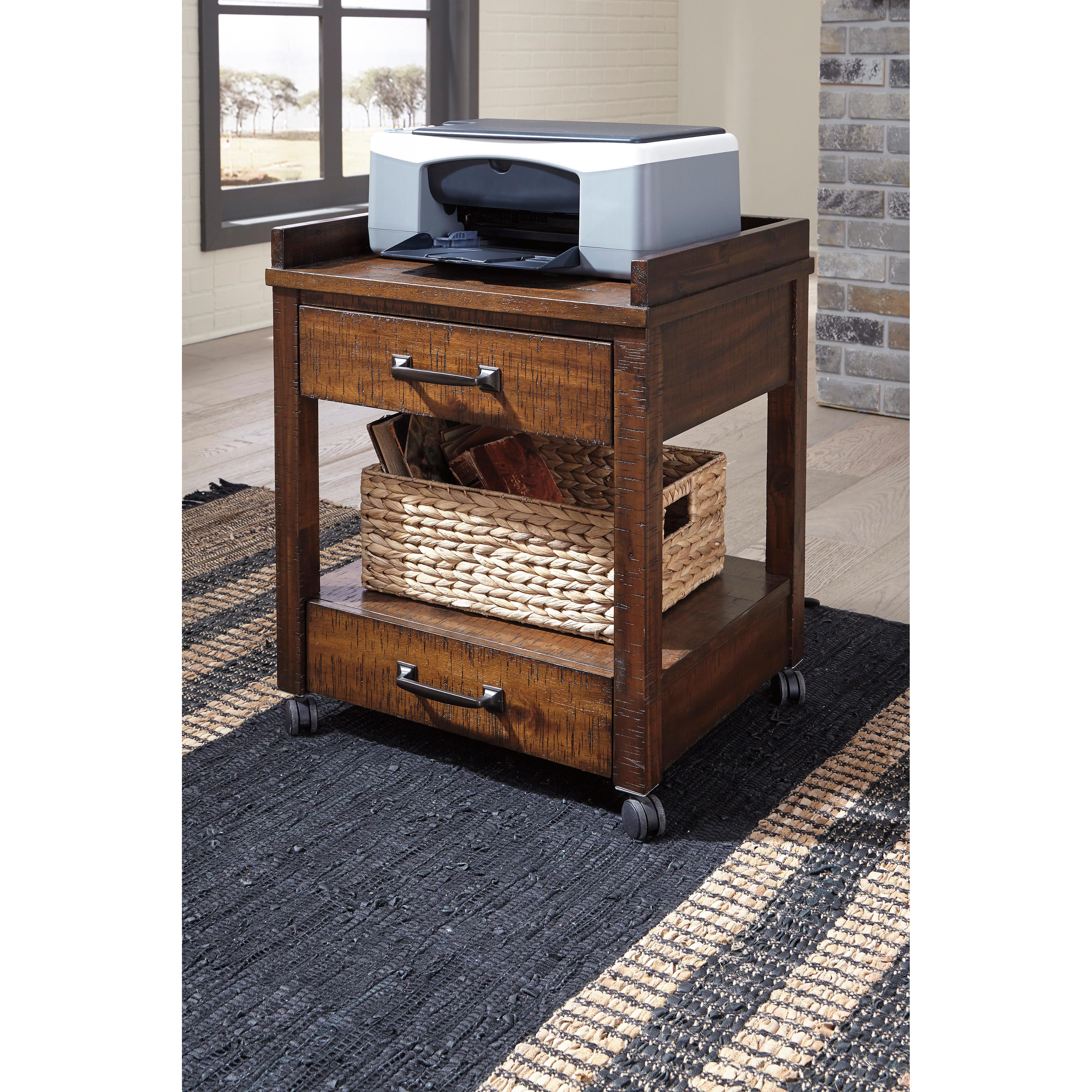 Signature Design by Ashley Office Desk Components Storage Unit H675-11 IMAGE 2