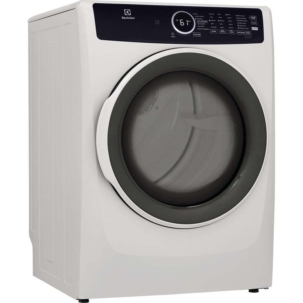 Electrolux 8.0 cu.ft. Electric Dryer with 7 Dry Programs ELFE743CAW IMAGE 3