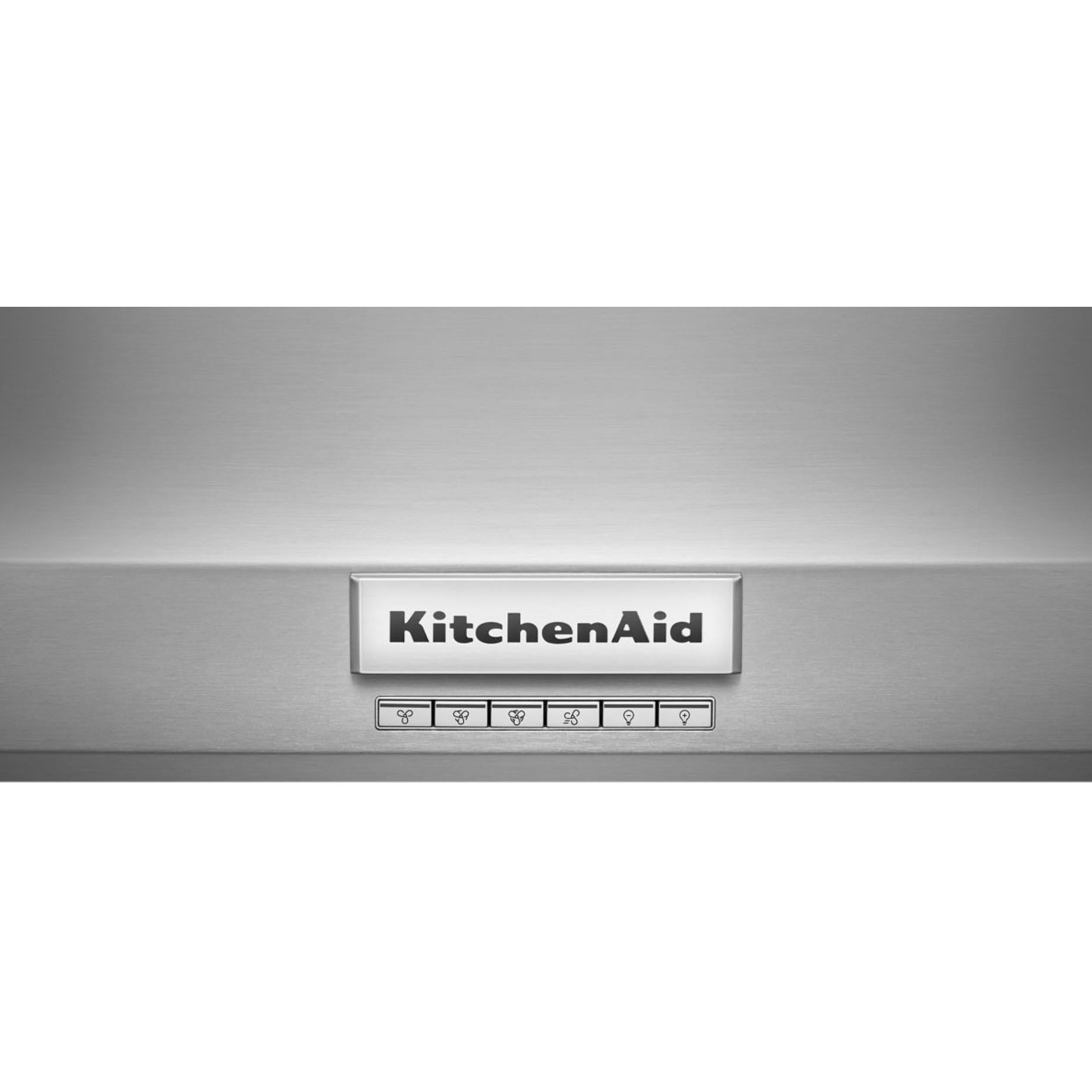 KitchenAid 36-inch Commercial-Style Wall Mount Hood Shell KVWC956KSS IMAGE 2