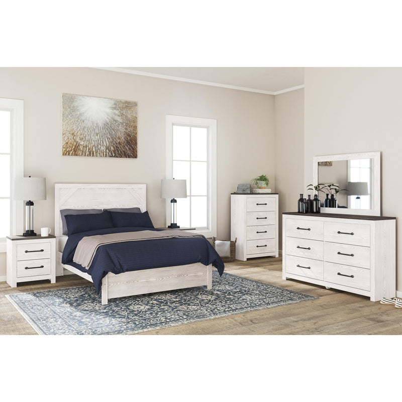 Signature Design by Ashley Gerridan 6-Drawer Dresser with Mirror B1190