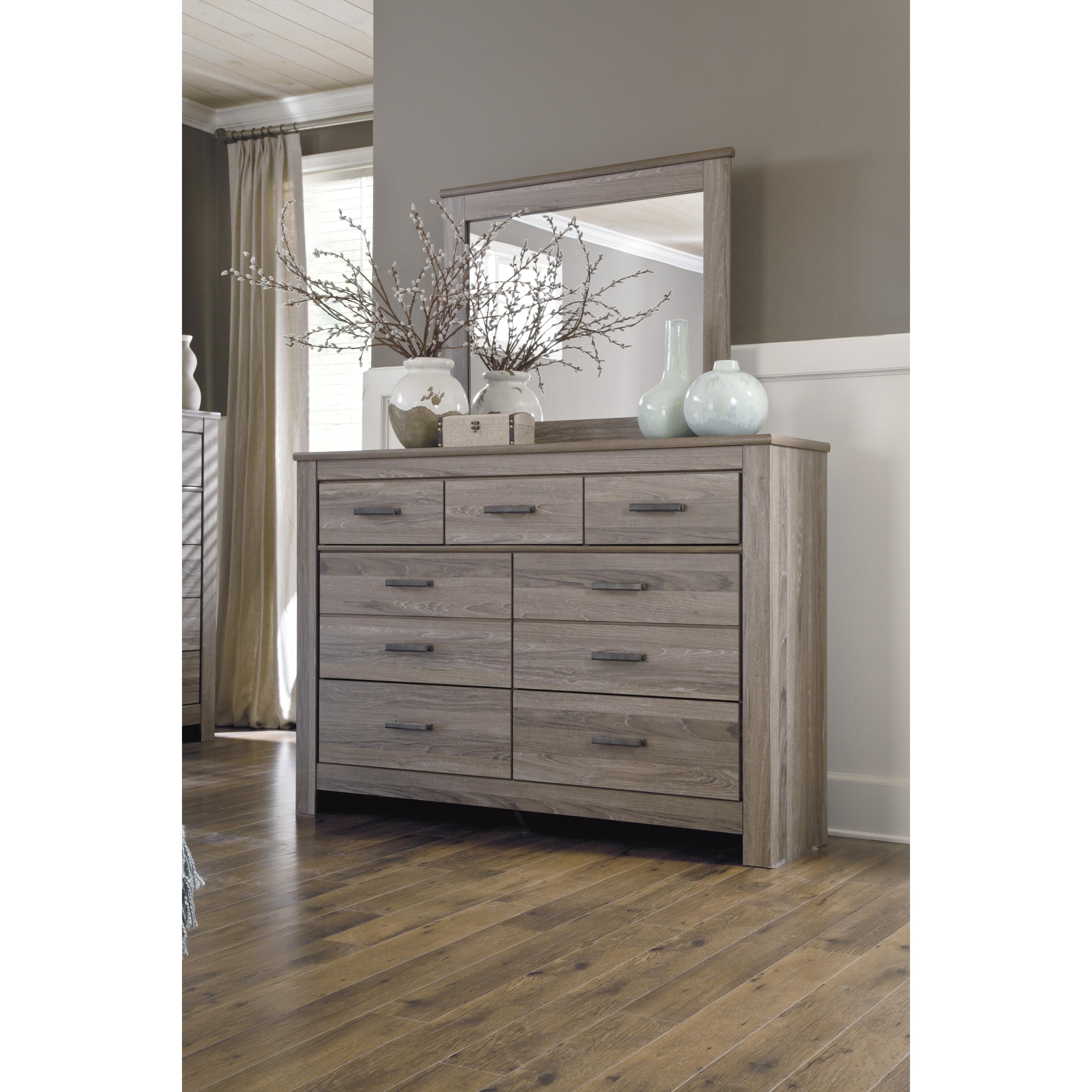 Signature Design by Ashley Zelen 7-Drawer Dresser with Mirror B248-31/B248-36 IMAGE 4