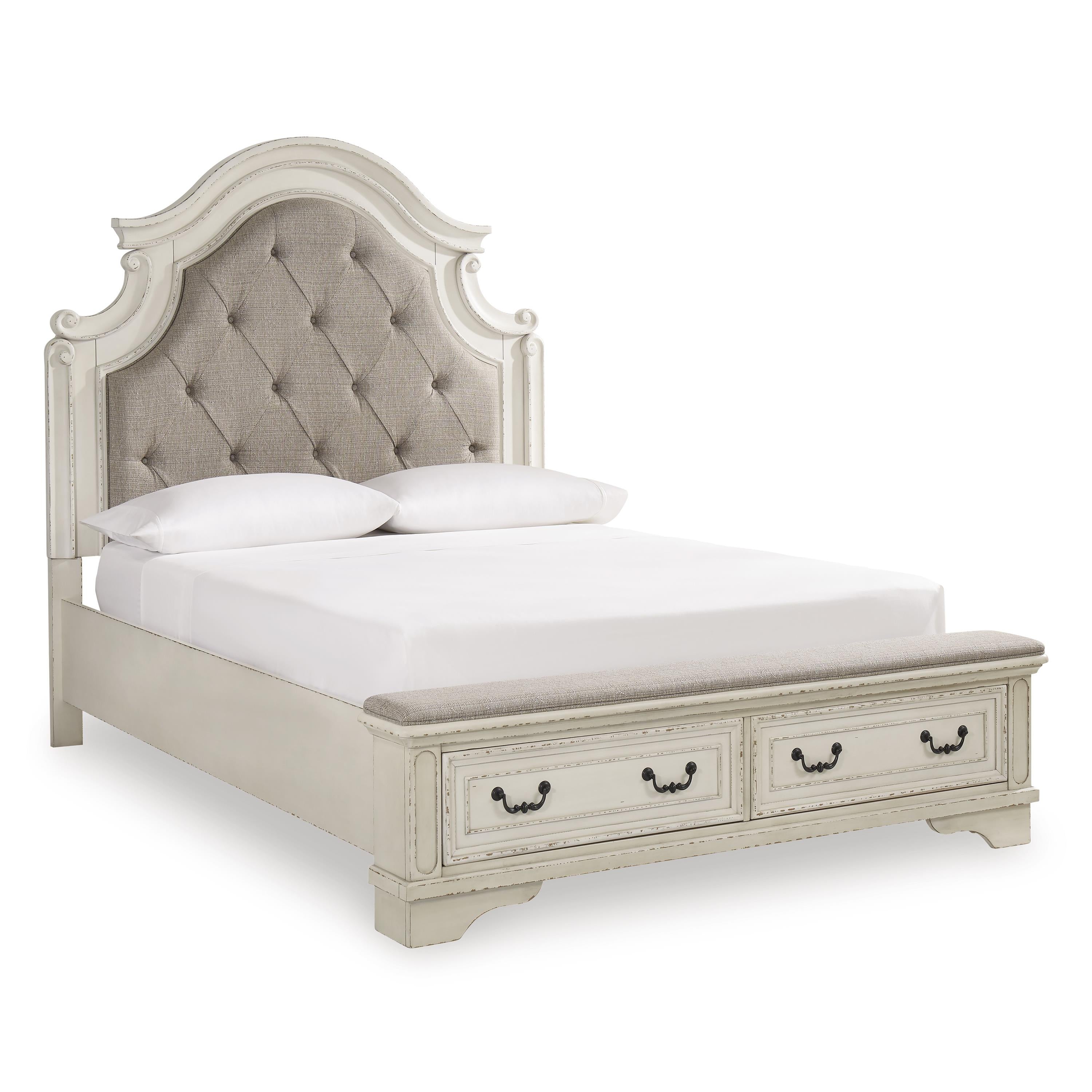 Signature Design by Ashley Realyn Queen Upholstered Bed B743-57/B743-54S/B743-196 IMAGE 1