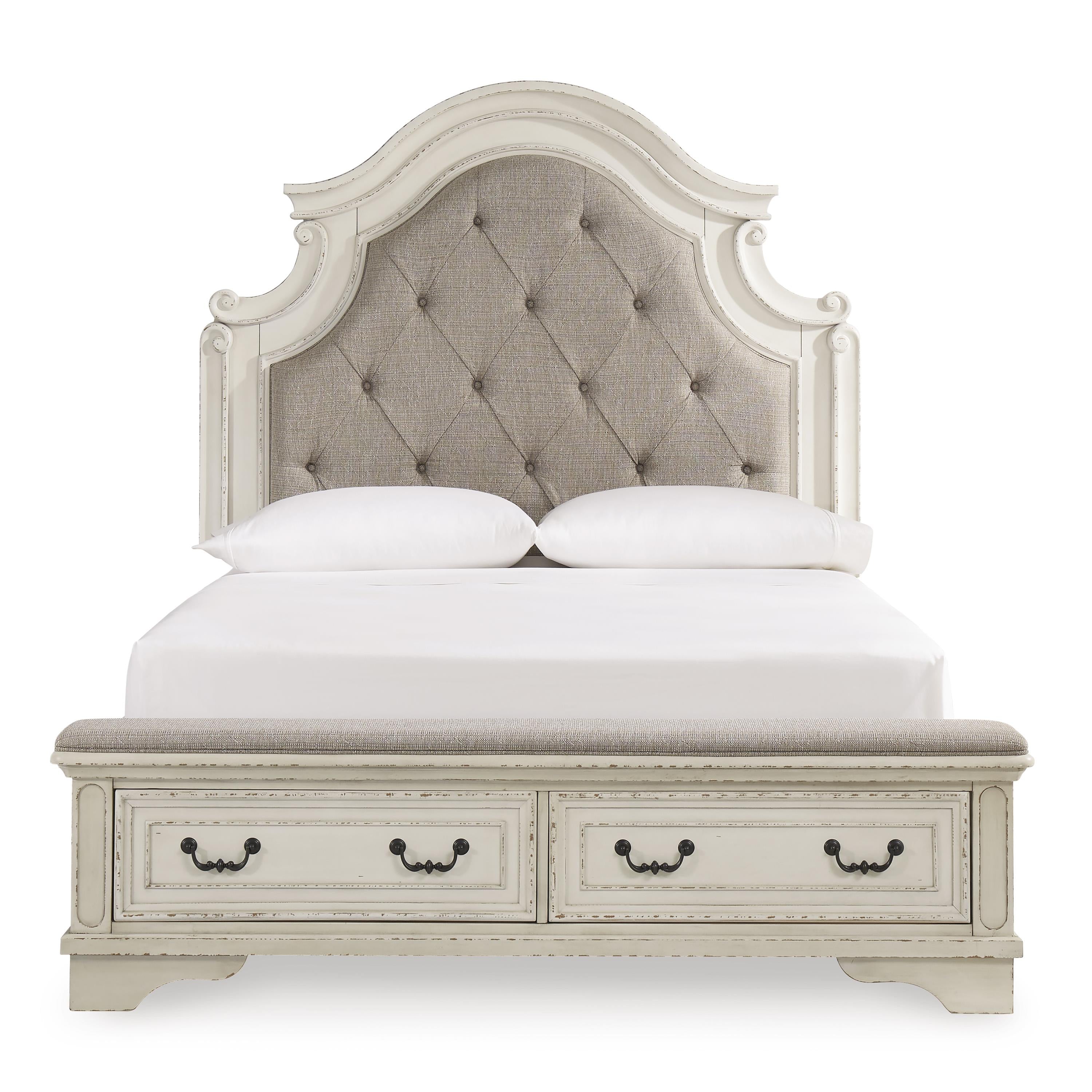 Signature Design by Ashley Realyn Queen Upholstered Bed B743-57/B743-54S/B743-196 IMAGE 2