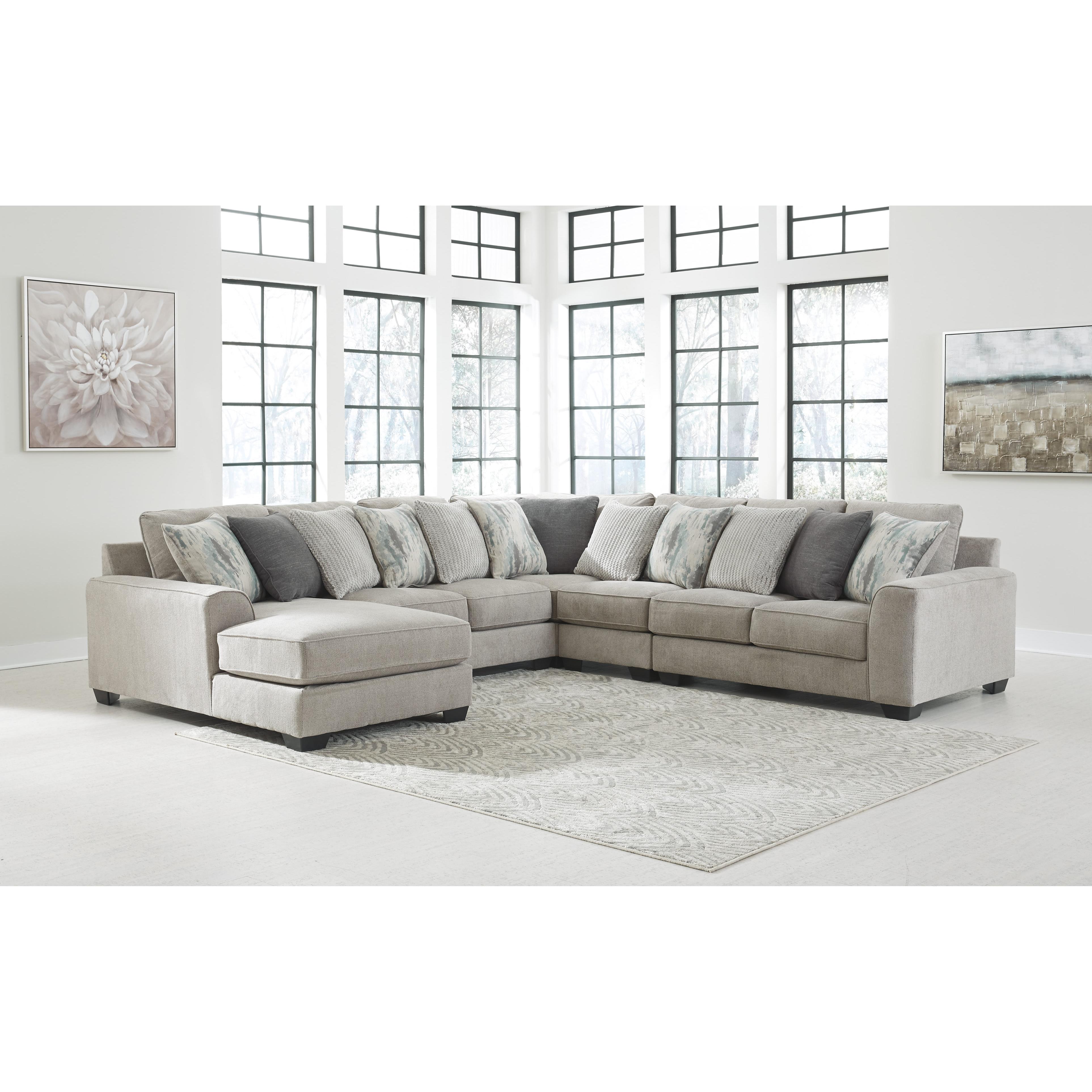 Benchcraft Ardsley Fabric 5 pc Sectional 3950416/3950434/3950477/3950446/3950456 IMAGE 3