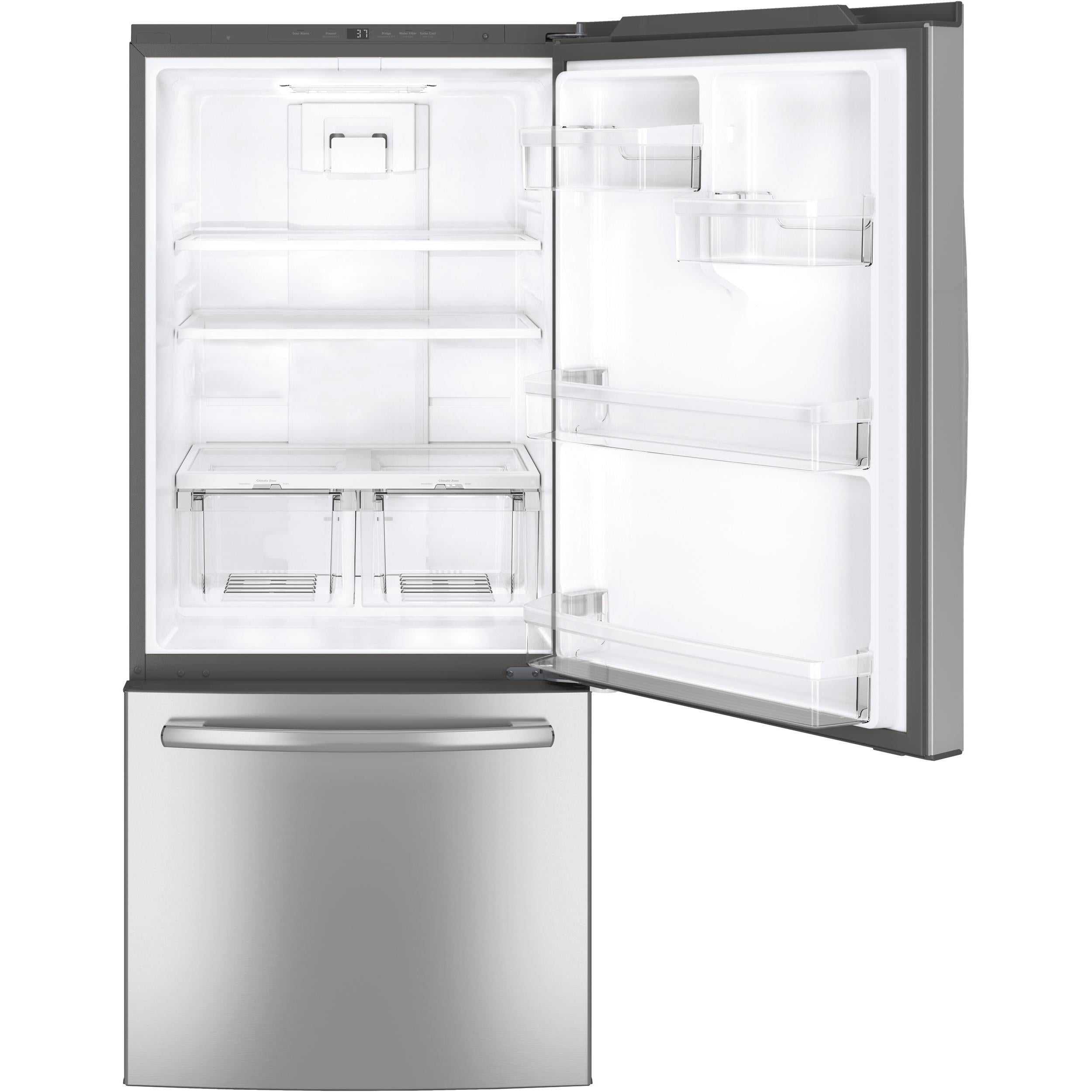 GE 20.9 cu.ft. Bottom Mount Refrigerator with LED Lighting GDE21DYRKFS IMAGE 2