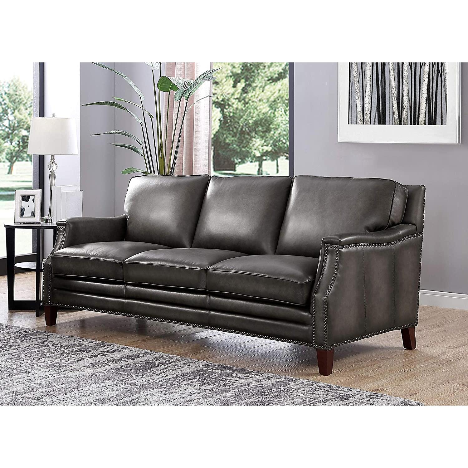 Amax Leather Romana Stationary Leather Sofa 6681-30-5858 IMAGE 6