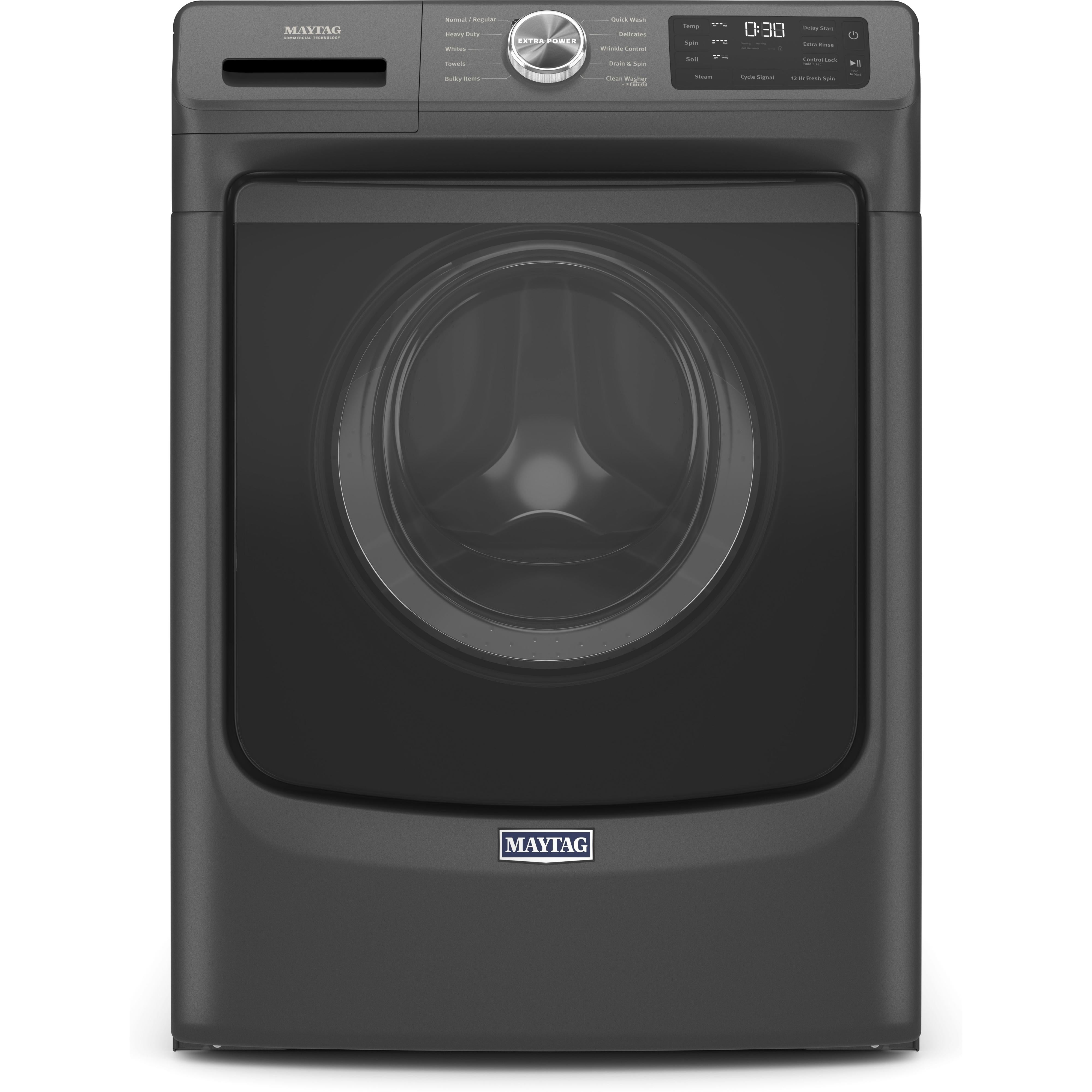 Maytag 5.2 cu. ft. Front Loading Washer with affresh® Cycle MHW5630MBK IMAGE 1