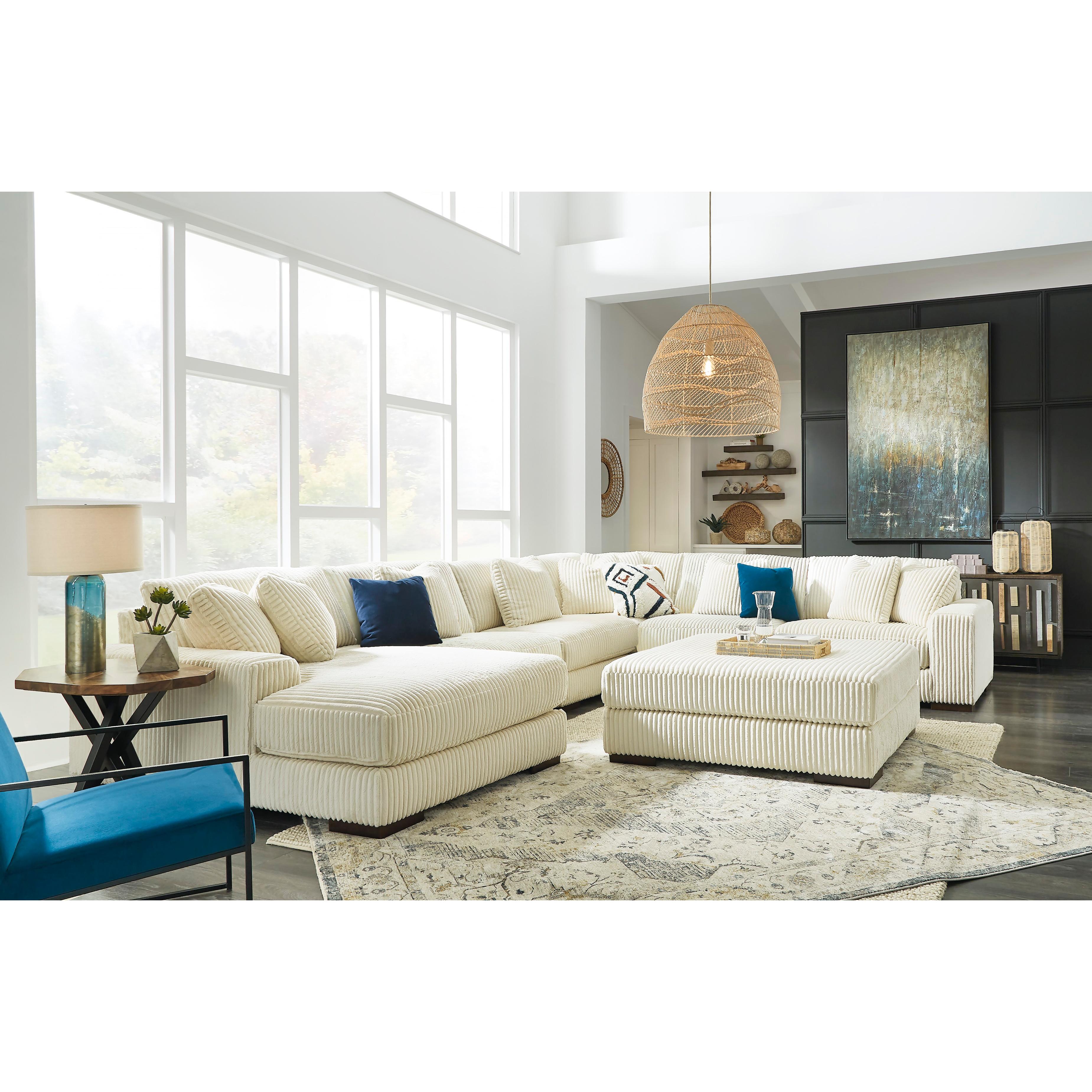 Signature Design by Ashley Lindyn 6 pc Sectional 2110416/2110446/2110446/2110477/2110446/2110465 IMAGE 7