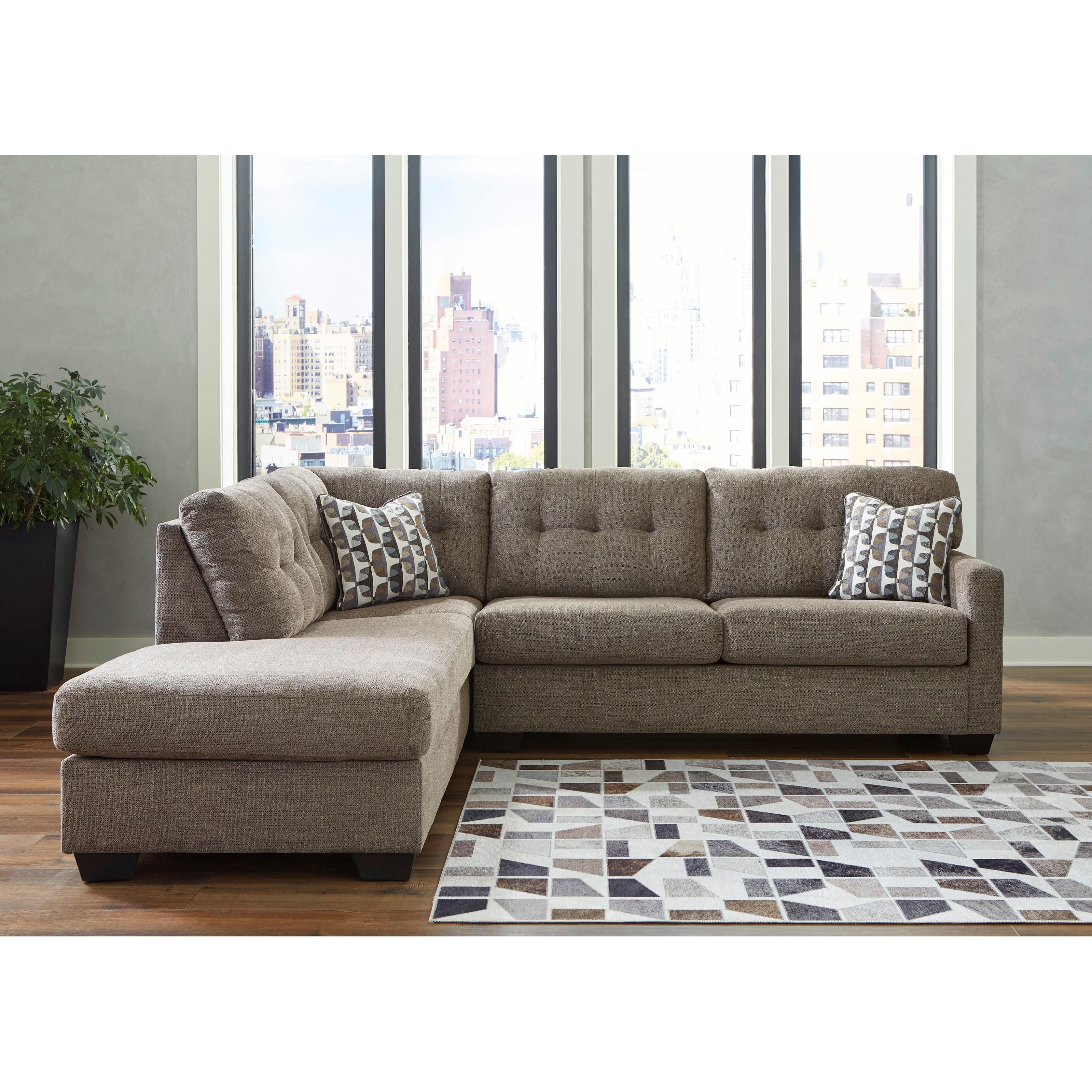 Signature Design by Ashley Mahoney 2 pc Sectional 3100516/3100567 IMAGE 3