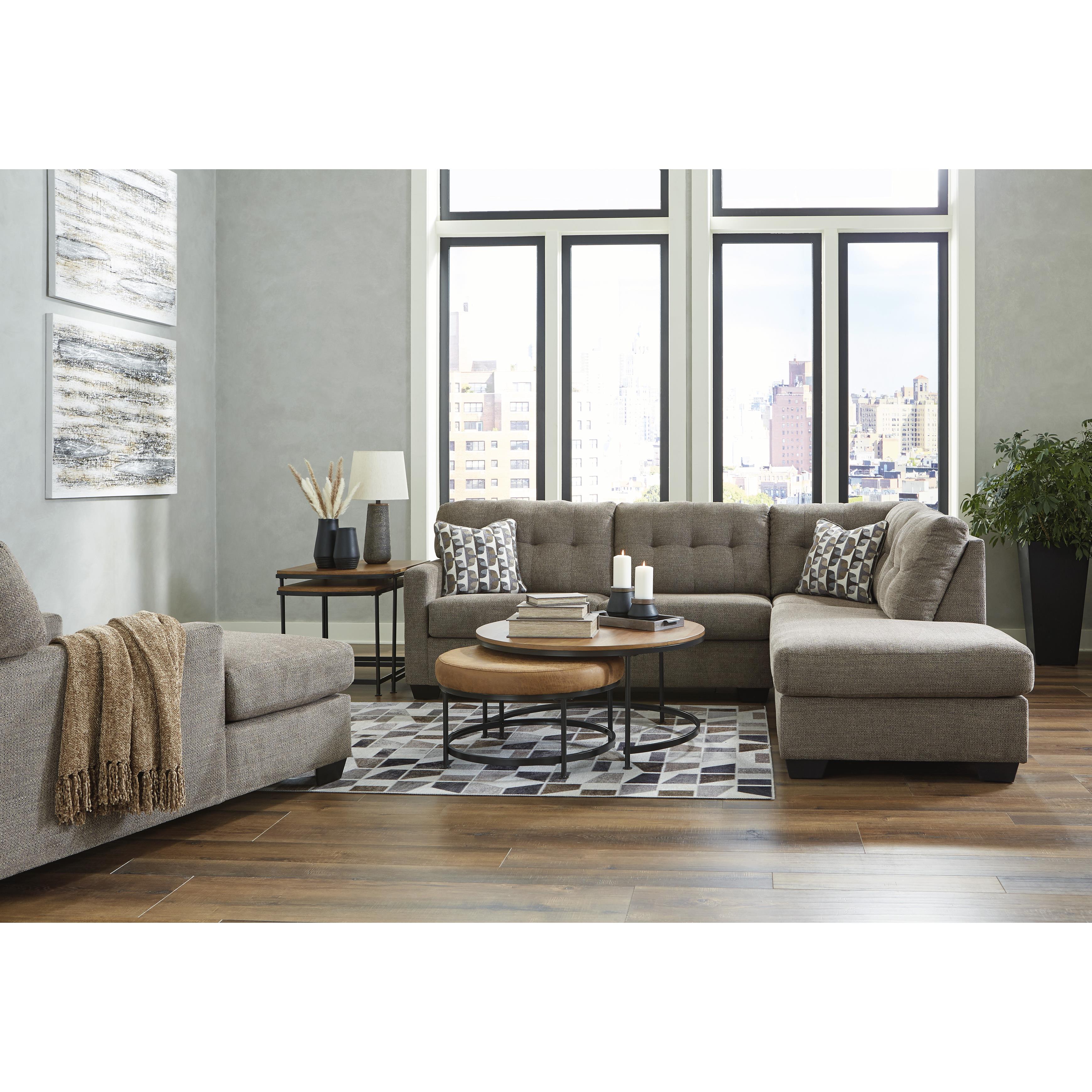 Signature Design by Ashley Mahoney 2 pc Sectional 3100566/3100517 IMAGE 5