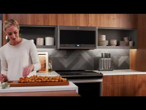 GE Profile 30-in Slide-in Dual Fuel Range with No Preheat Air fry Technology PC2S930YPFS EXTERNAL_VIDEO 1