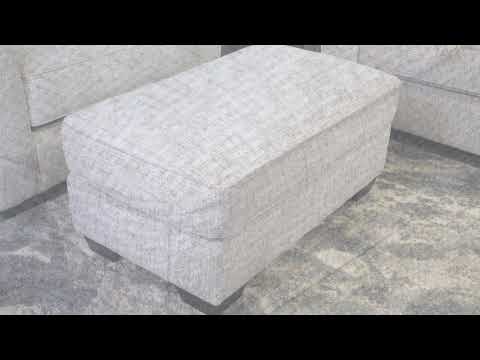 Benchcraft Haisley Fabric Ottoman 3890114 EXTERNAL_VIDEO 1