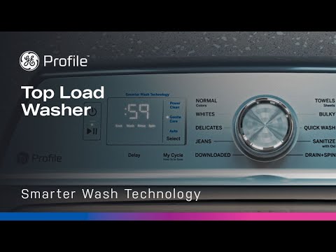 GE Profile Top Loading Washer with FlexDispense™ PTW600BPRDG EXTERNAL_VIDEO 1