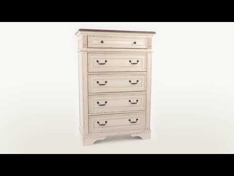 Signature Design by Ashley Realyn 5-Drawer Chest B743-46 EXTERNAL_VIDEO 1