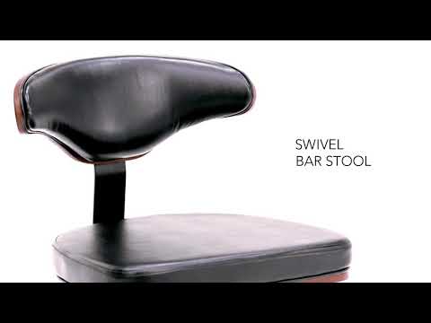 Signature Design by Ashley Bellatier Adjustable Height Stool D120-330 EXTERNAL_VIDEO 1